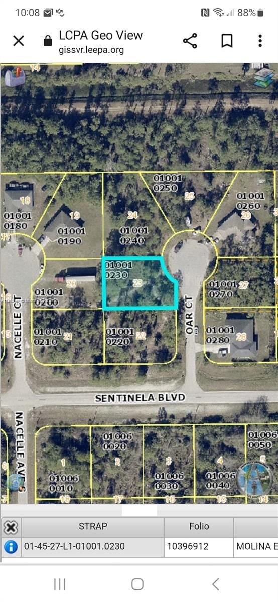 Real estate property located at 106 Oar Ct, Lee County, LEHIGH ACRES, Lehigh Acres, FL