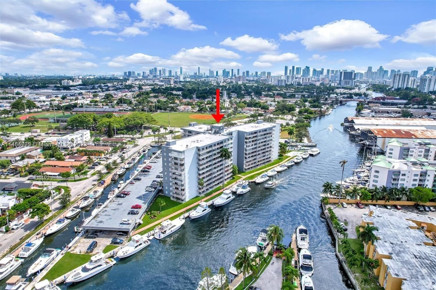 Real estate property located at 1800 24th Ave #817, Miami-Dade County, Miami, FL