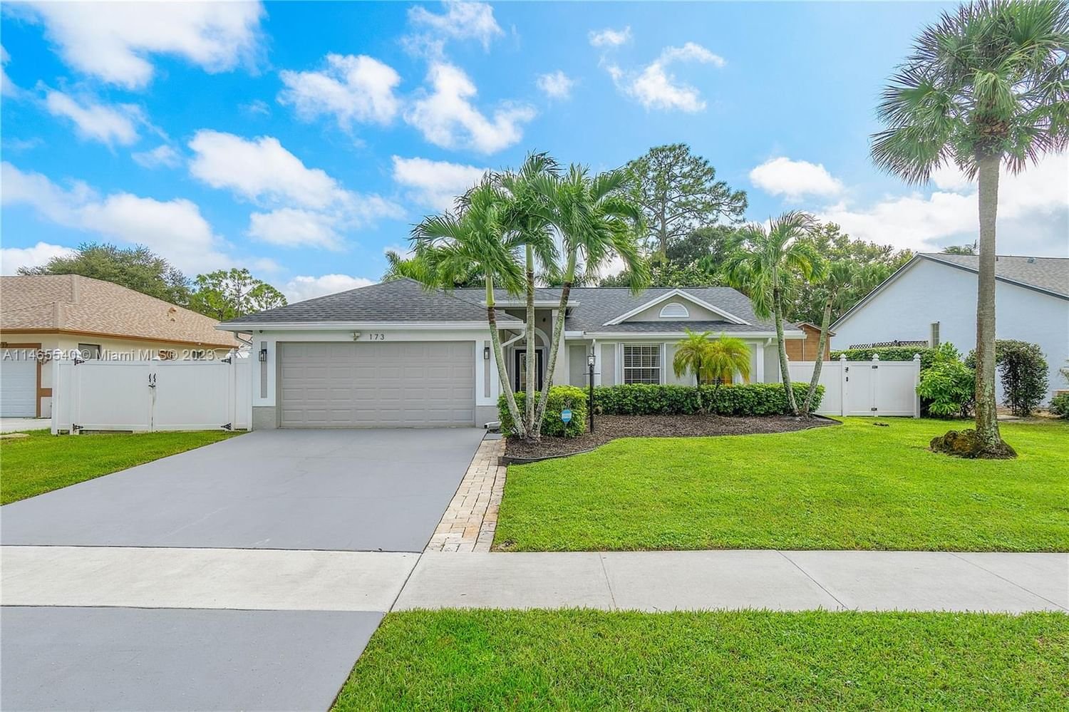 Real estate property located at 173 Kings Way, Palm Beach County, CRESTWOOD UNIT 1 PL 4, Royal Palm Beach, FL