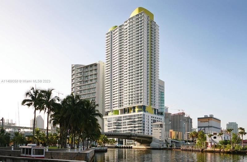 Real estate property located at 185 7th St #2206, Miami-Dade County, LATITUDE ON THE RIVER CON, Miami, FL