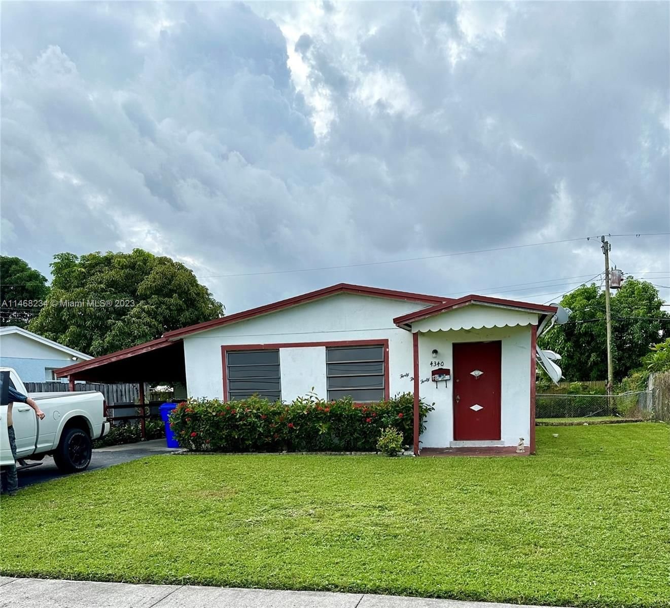 Real estate property located at 4340 62nd St, Broward County, POMPANO PARK SEC 3, North Lauderdale, FL