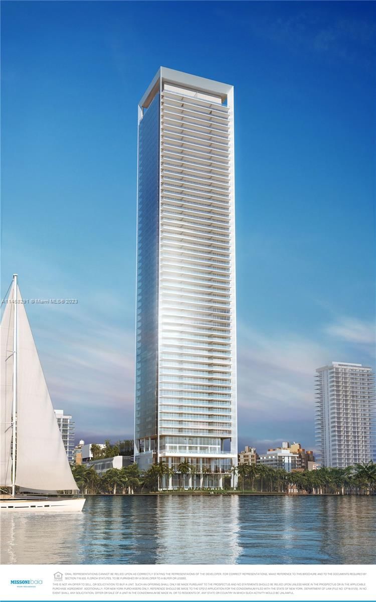 Real estate property located at 700 26 terrace #3202, Miami-Dade, Missoni Baia, Miami, FL