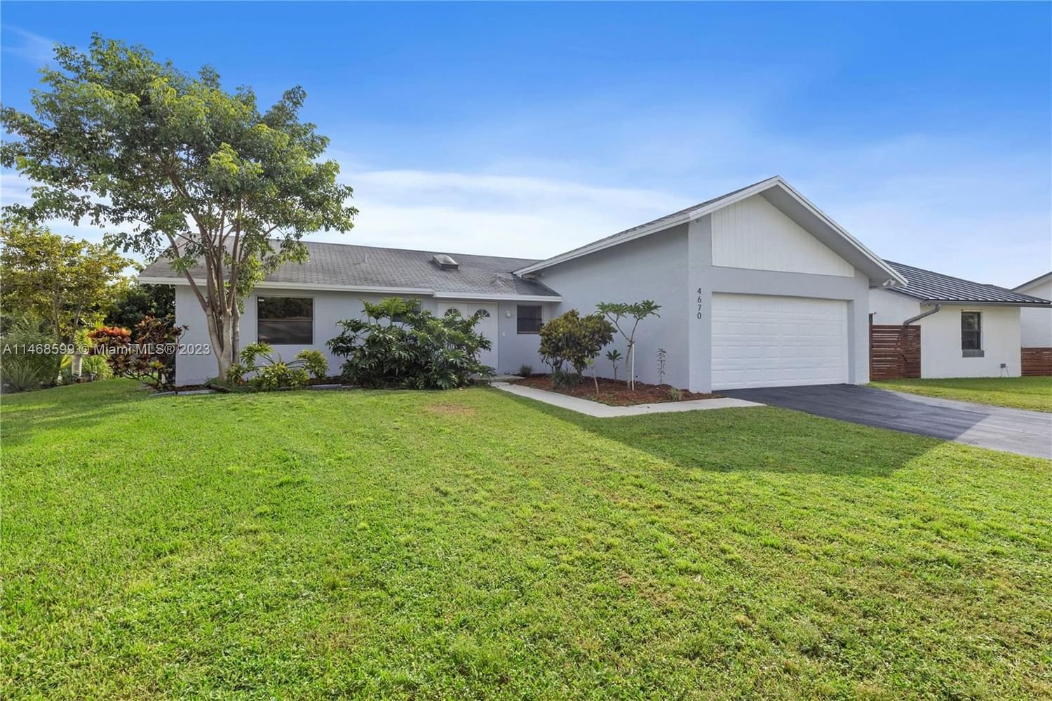 Real estate property located at 4670 93rd Ave, Broward County, SPRINGTREE WEST, Sunrise, FL