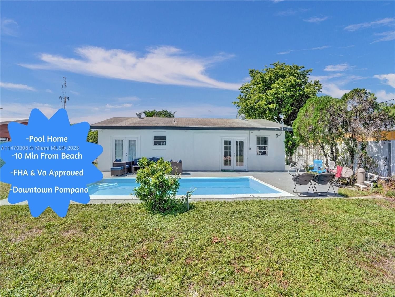 Real estate property located at 1660 1st Ave, Broward County, KENDALL GREEN SEC, Pompano Beach, FL