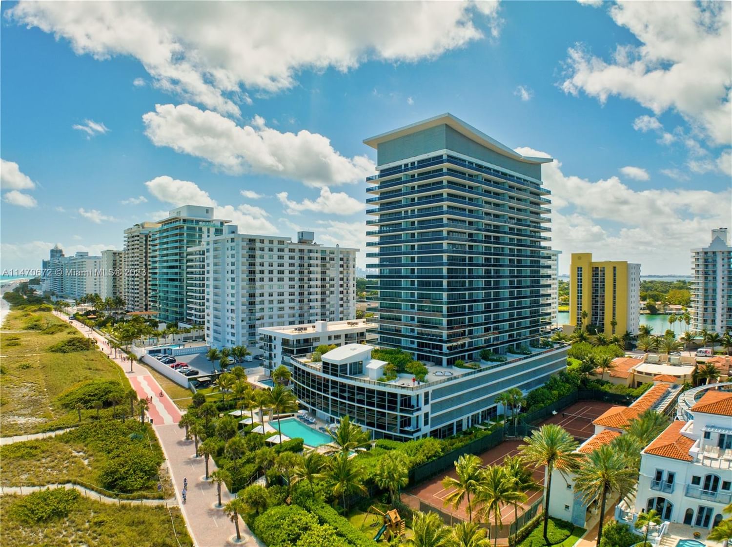 Real estate property located at 5875 COLLINS AV #703, Miami-Dade County, Miami Beach, FL