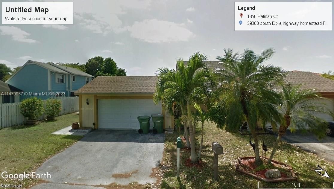 Real estate property located at 1356 Pelican Ct, Miami-Dade County, AUDUBON CLUSTER WEST, Homestead, FL