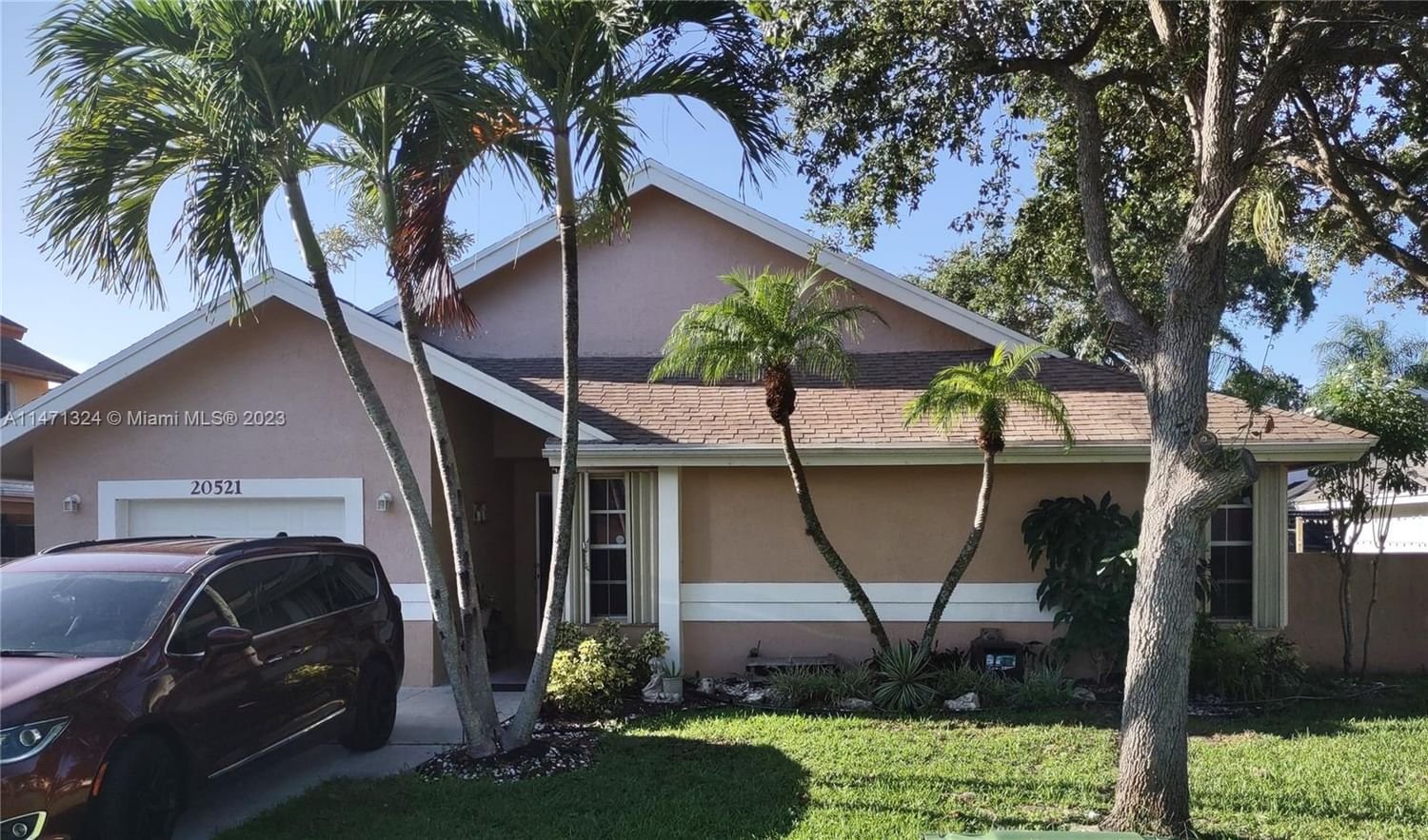 Real estate property located at 20521 7th St, Broward County, CHAPEL TRAIL REPLAT, Pembroke Pines, FL