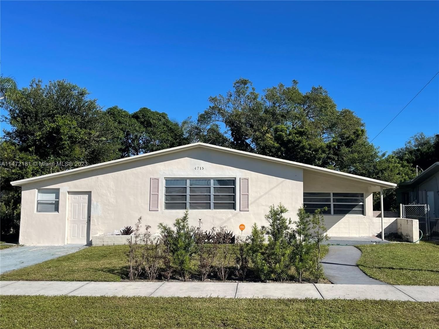 Real estate property located at 4715 27th St, Broward County, HYDE PARK FIRST SEC, West Park, FL