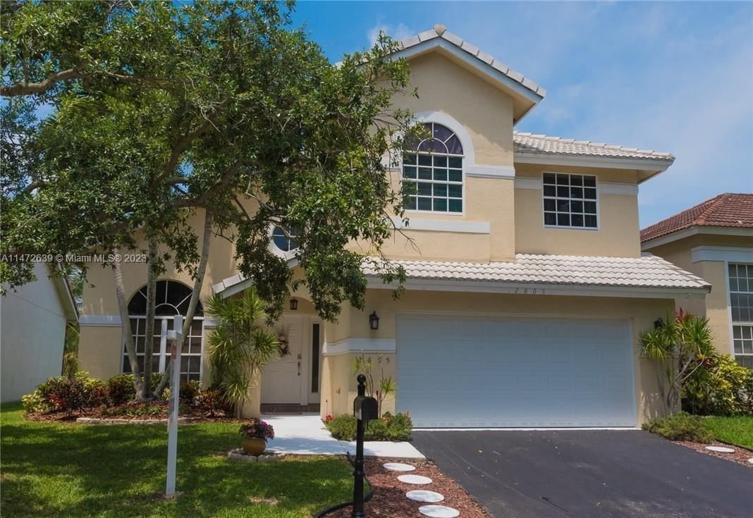 Real estate property located at 2865 68th Ln, Broward County, HOLIDAY SPRINGS EAST, Margate, FL