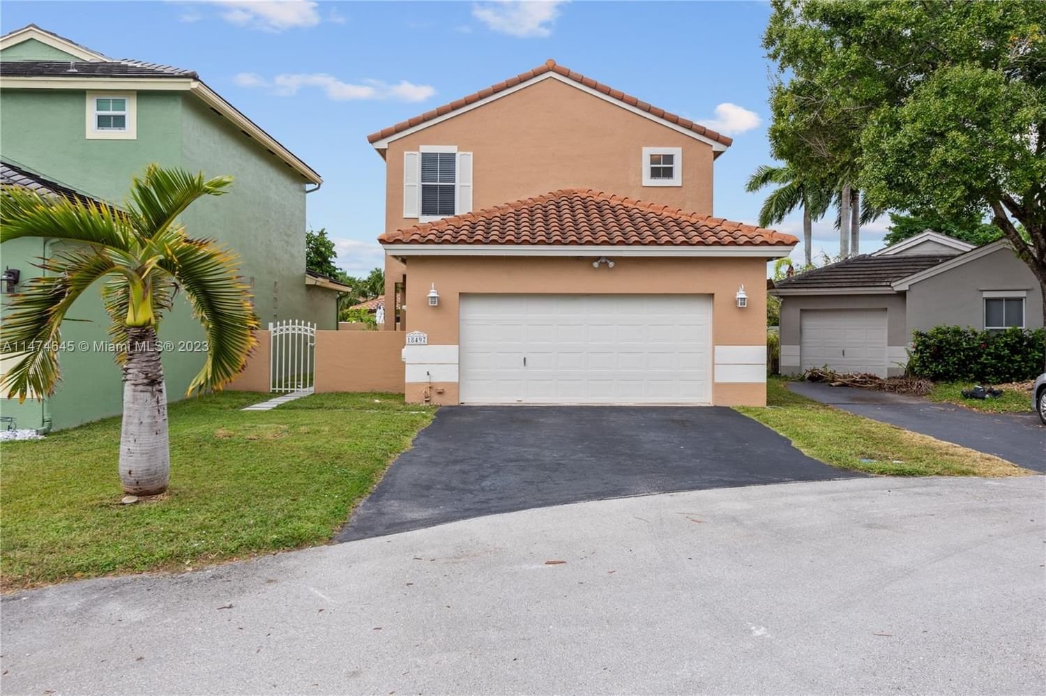 Real estate property located at 18497 22nd St, Broward County, Dimensions North - Chapel, Pembroke Pines, FL