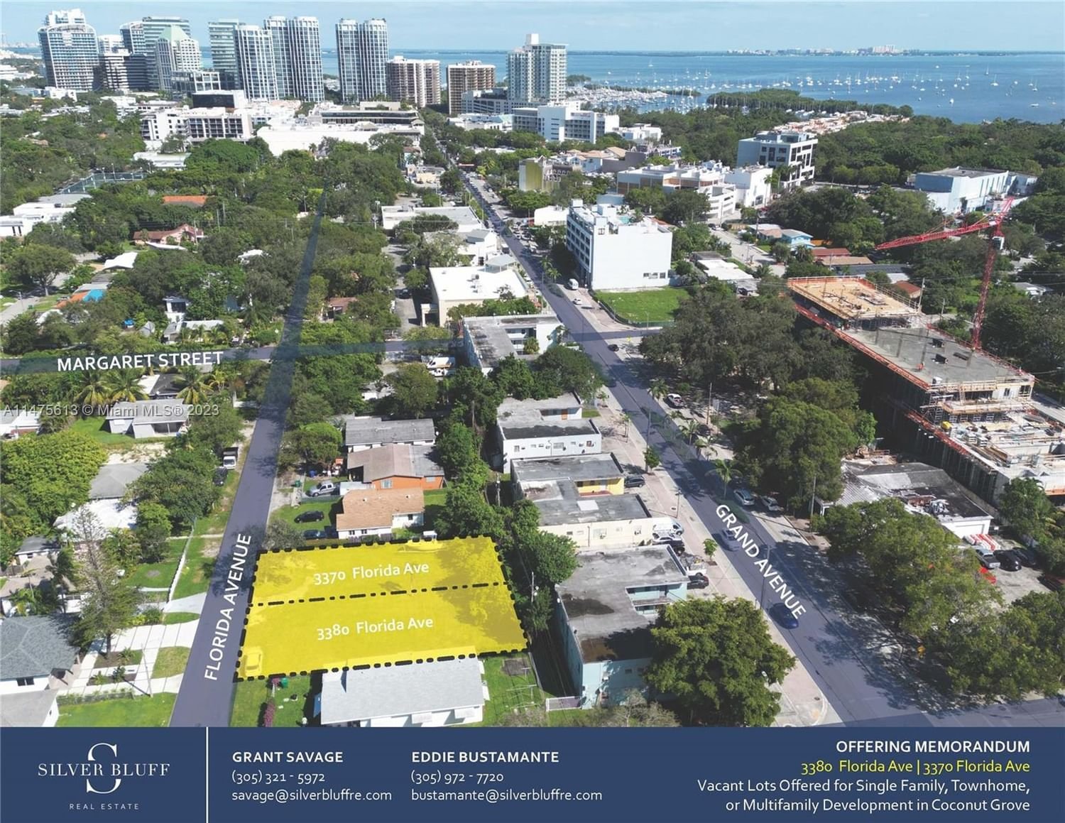 Real estate property located at 3370 Florida Ave, Miami-Dade County, FROW HOMESTEAD, Coconut Grove, FL