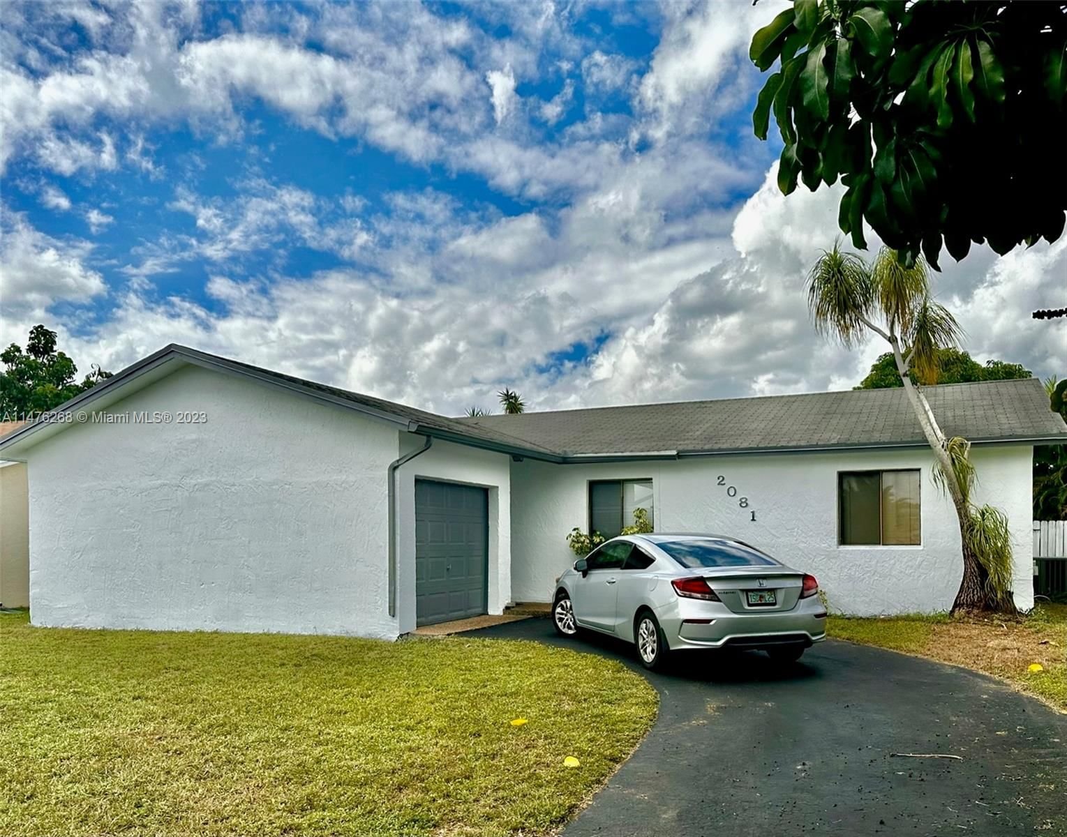 Real estate property located at 2081 108th Ter, Broward County, WOODSTOCK ADD 2, Sunrise, FL