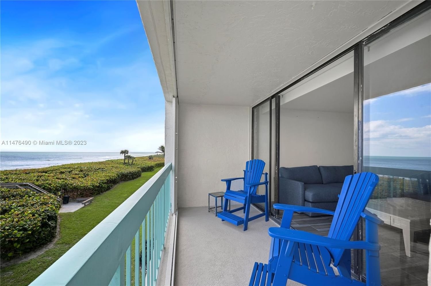 Real estate property located at 9940 Ocean Dr #202, St Lucie County, OCEANA OCEANFRONT CONDOMI, Jensen Beach, FL