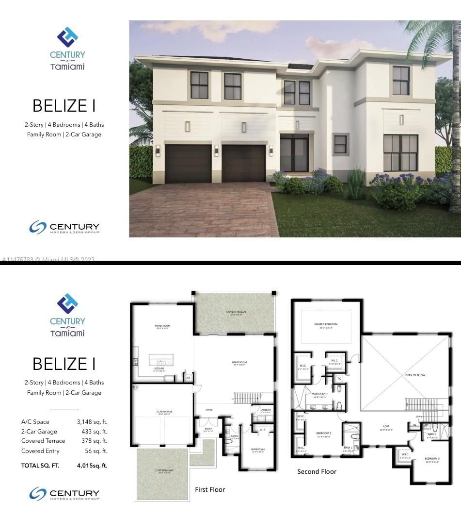 Real estate property located at 13375 197 Terrace, Miami-Dade County, LEON ESTATES, Miami, FL