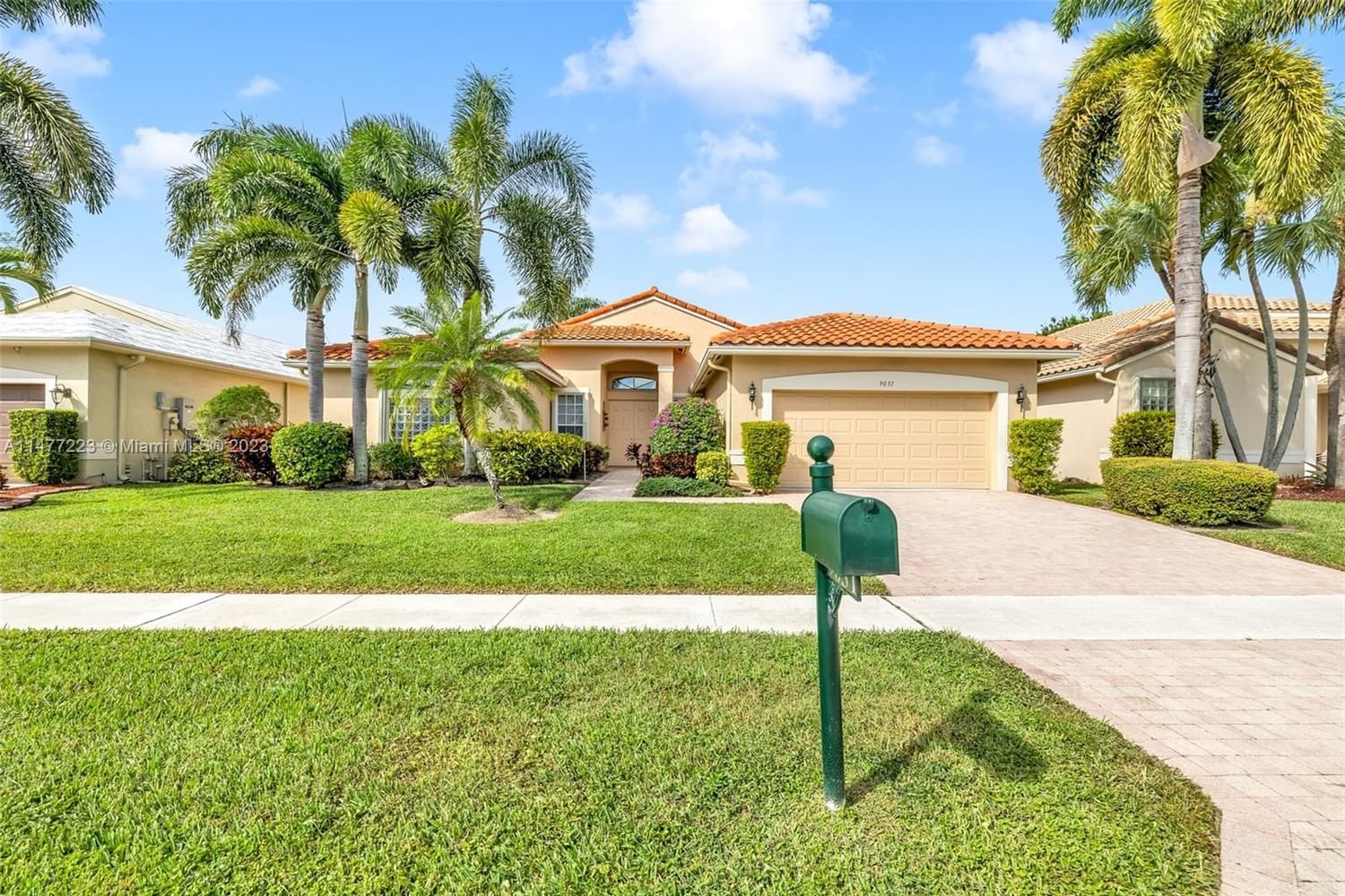 Real estate property located at 9031 Padova Dr, Palm Beach County, TUSCANY PAR D, Boynton Beach, FL