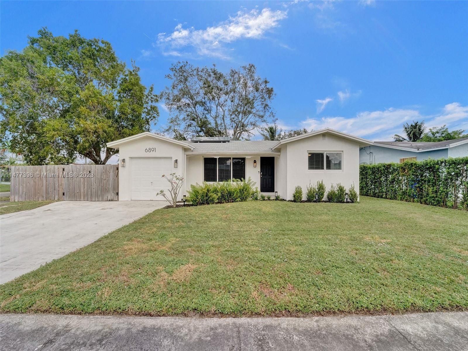 Real estate property located at 6891 Scott St, Broward County, DRIFTWOOD ACRES NO 4, Hollywood, FL