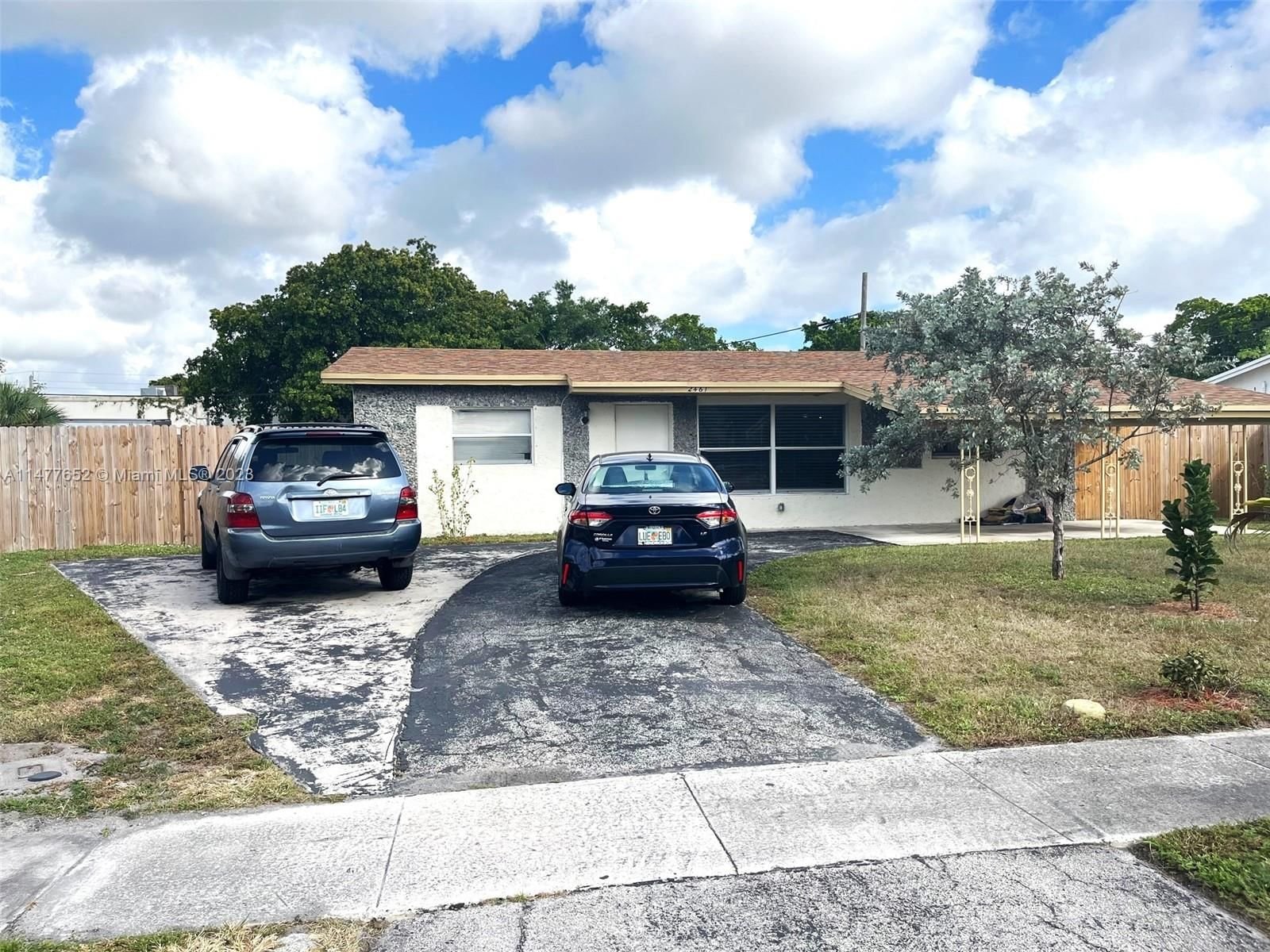 Real estate property located at 2461 13th St, Broward County, Pompano Beach, FL