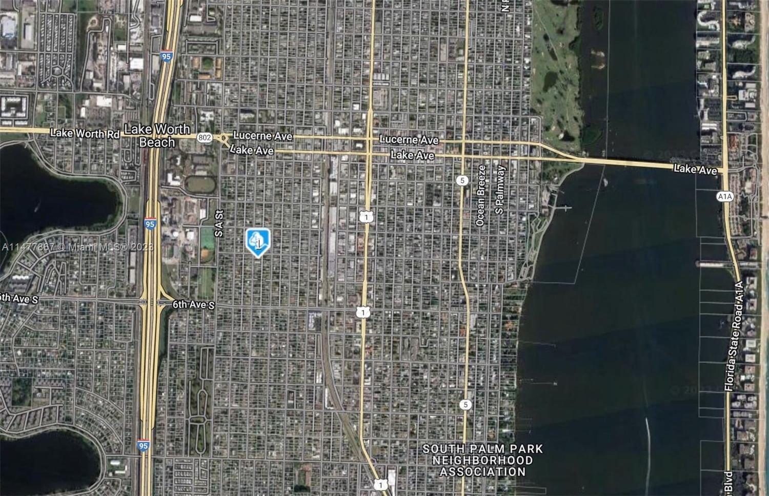 Real estate property located at 406 C St, Palm Beach County, LAKE WORTH TOWN OF, Lake Worth, FL