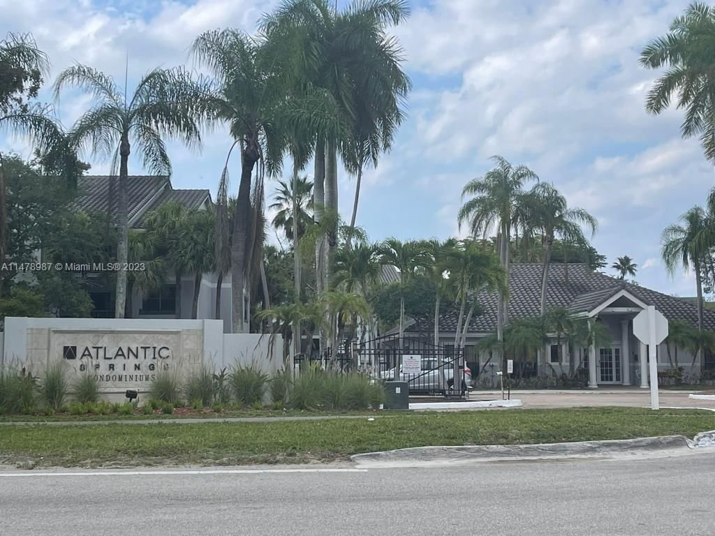 Real estate property located at 11277 West Atlantic Blvd #104, Broward County, ATLANTIC SPRINGS CONDO, Coral Springs, FL