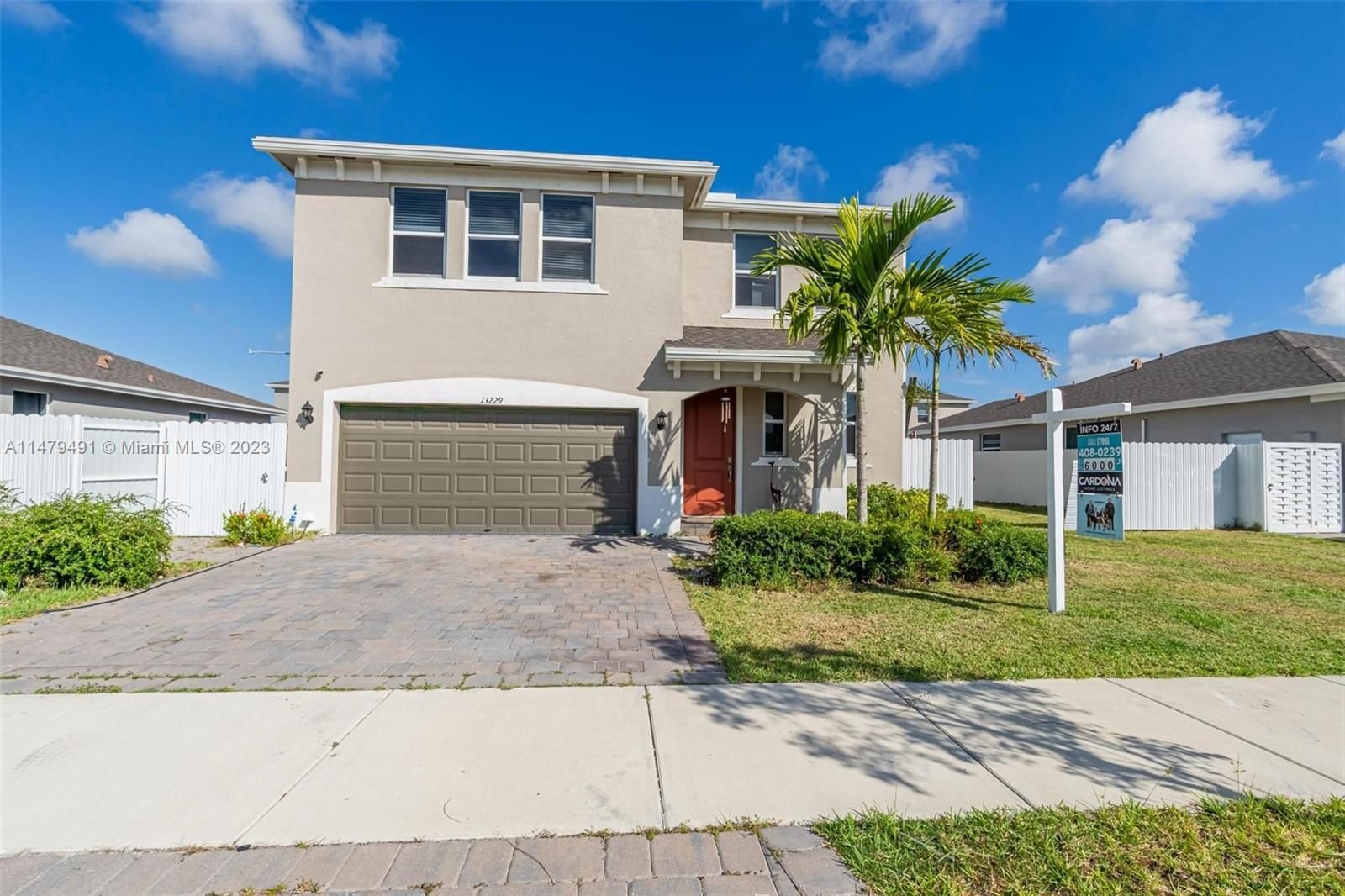 Real estate property located at 13229 271st Ter, Miami-Dade County, LUCKY START AT SUNRISE ES, Homestead, FL