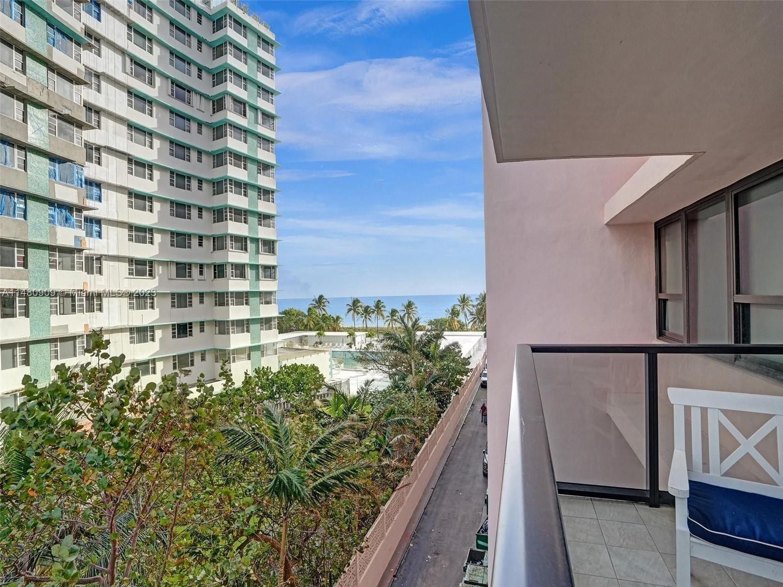 Real estate property located at 5225 Collins Ave #614, Miami-Dade County, Miami Beach, FL