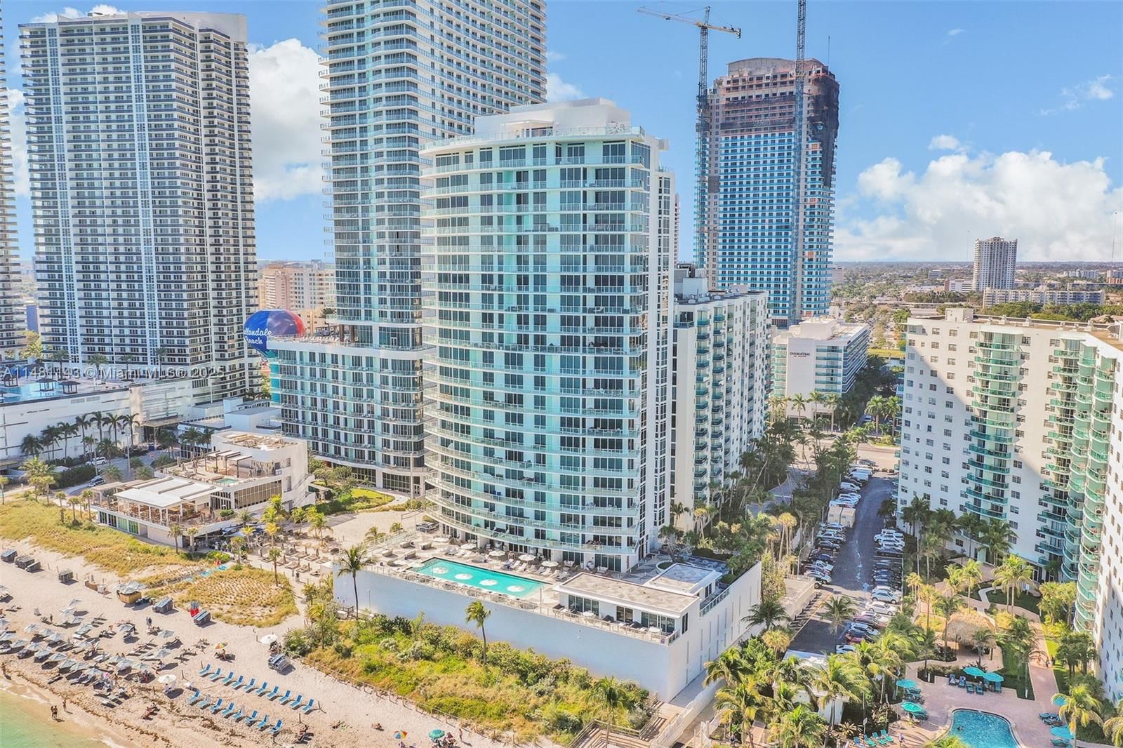 Real estate property located at 4001 Ocean Dr #7C, Broward, Sian Ocean Residences Con, Hollywood, FL
