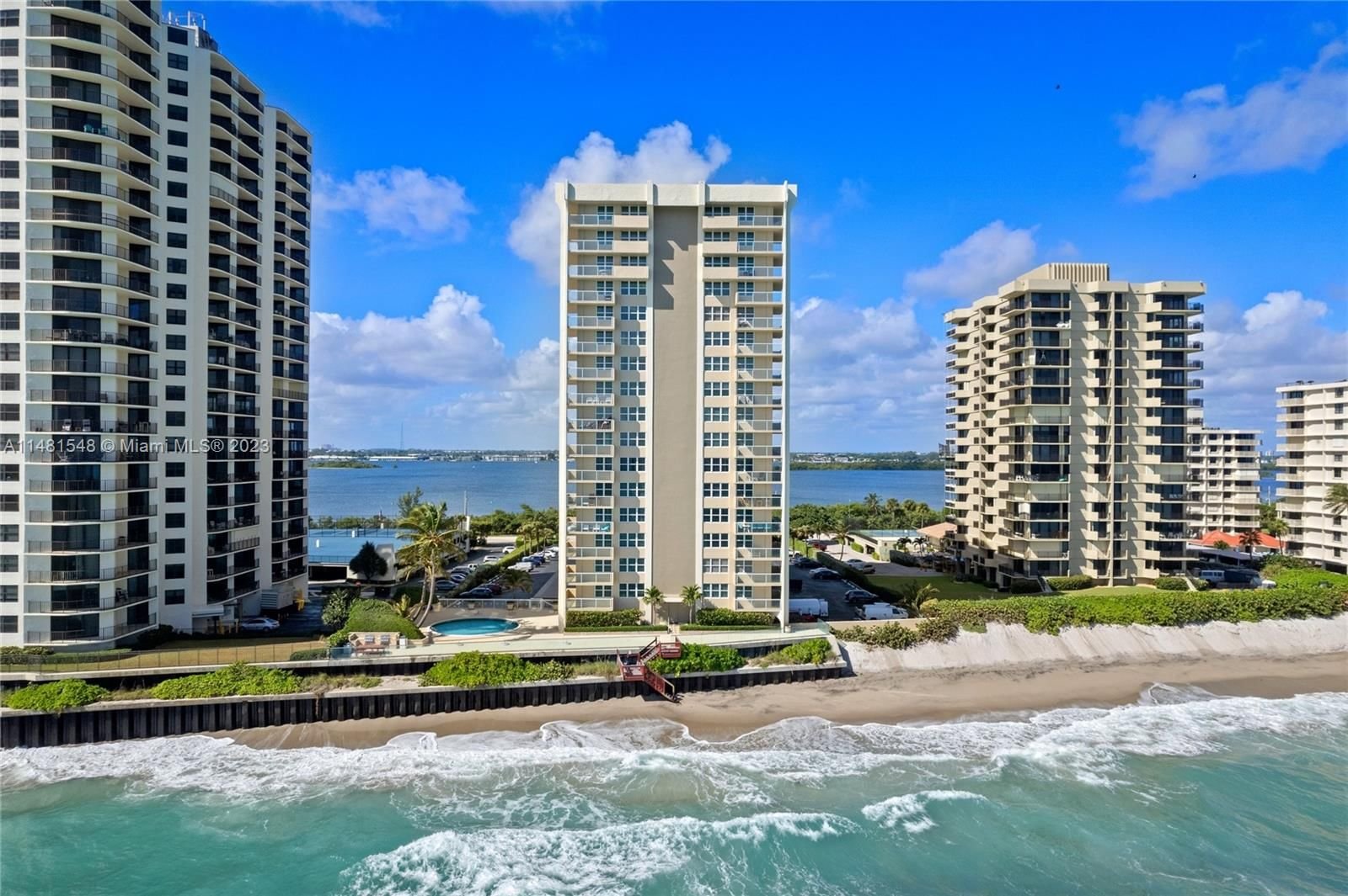 Real estate property located at 5440 Ocean Dr #1403, Palm Beach County, AQUARIUS CONDO, Singer Island, FL