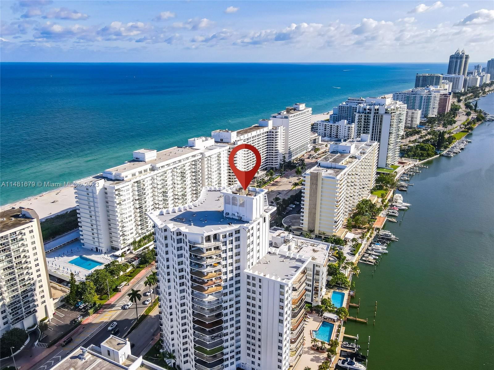 Real estate property located at 5660 Collins Ave #20C, Miami-Dade County, Miami Beach, FL
