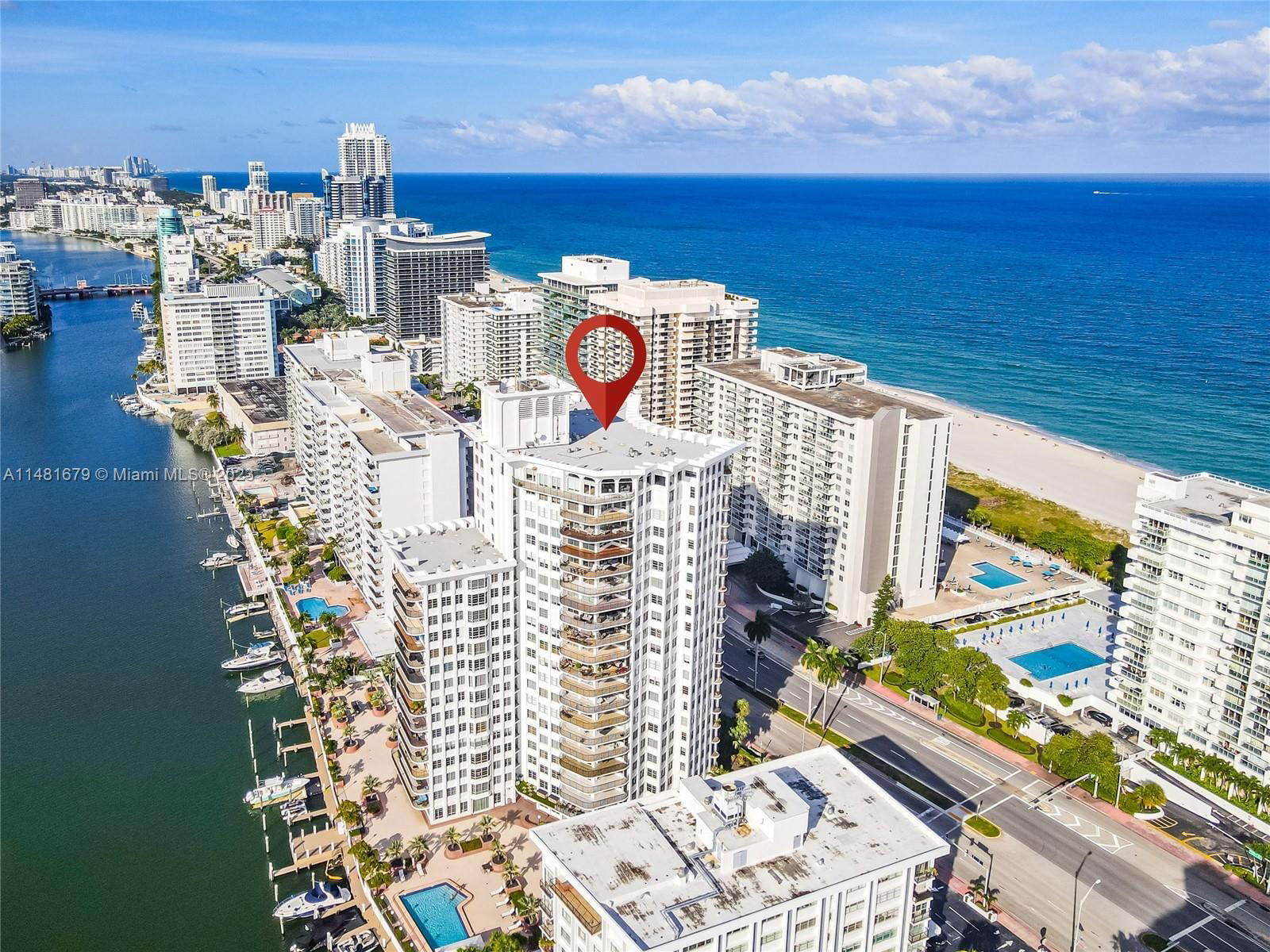 Real estate property located at 5660 Collins Ave #20C, Miami-Dade County, Miami Beach, FL