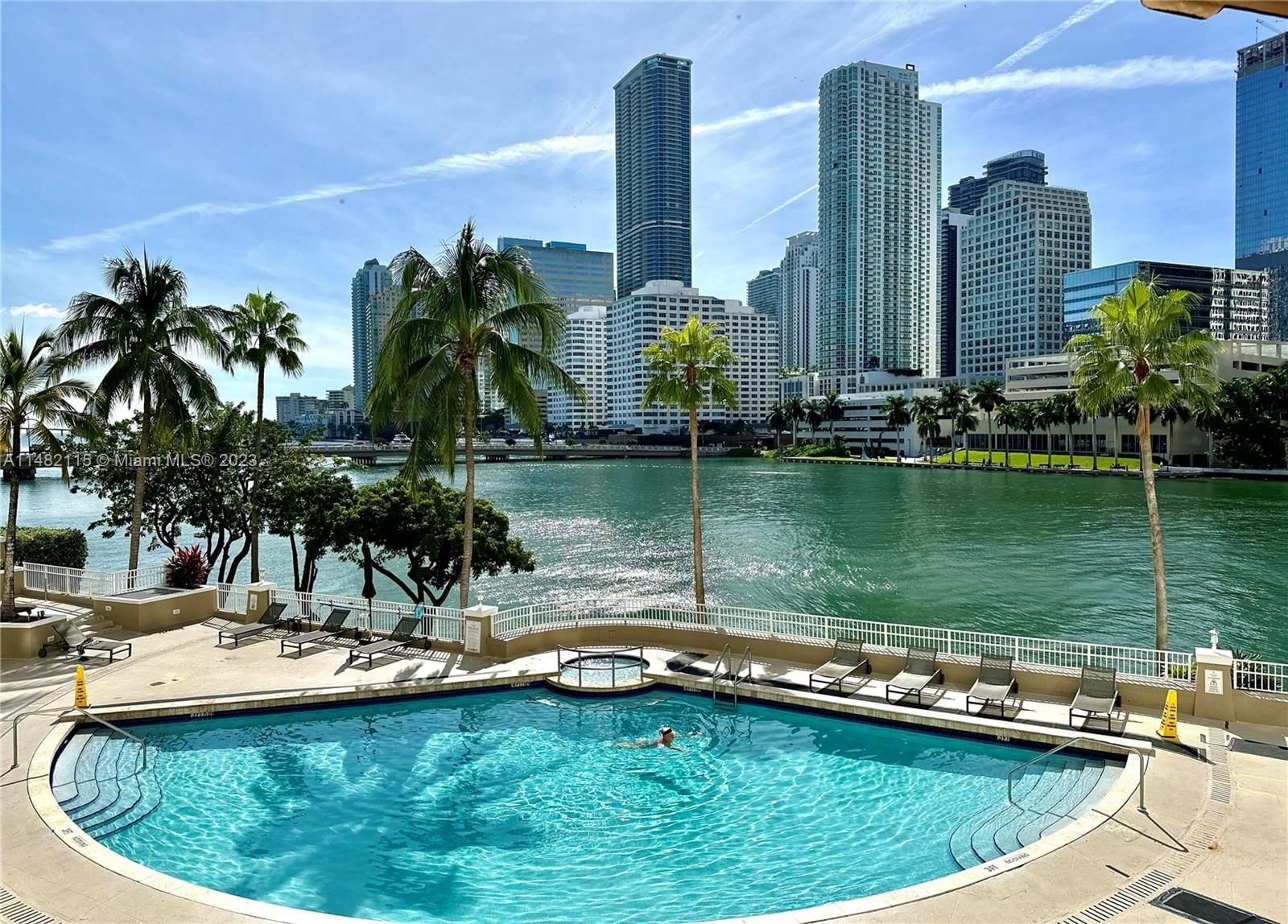 Real estate property located at 701 Brickell Key Blvd #2401, Miami-Dade County, COURVOISIER COURTS CONDO, Miami, FL