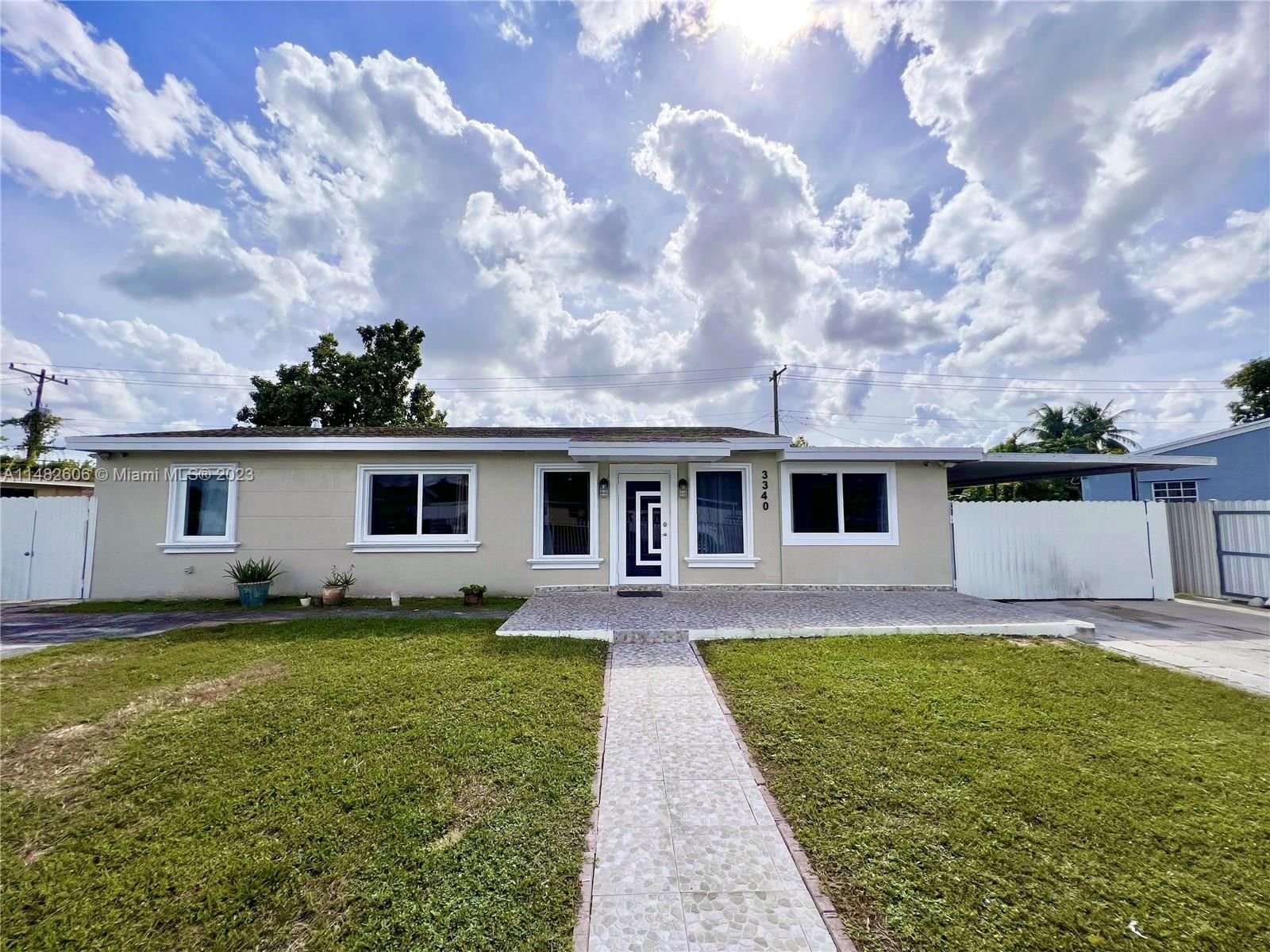 Real estate property located at 3340 179th St, Miami-Dade County, MYRTLE GROVE 1ST ADDN, Miami Gardens, FL