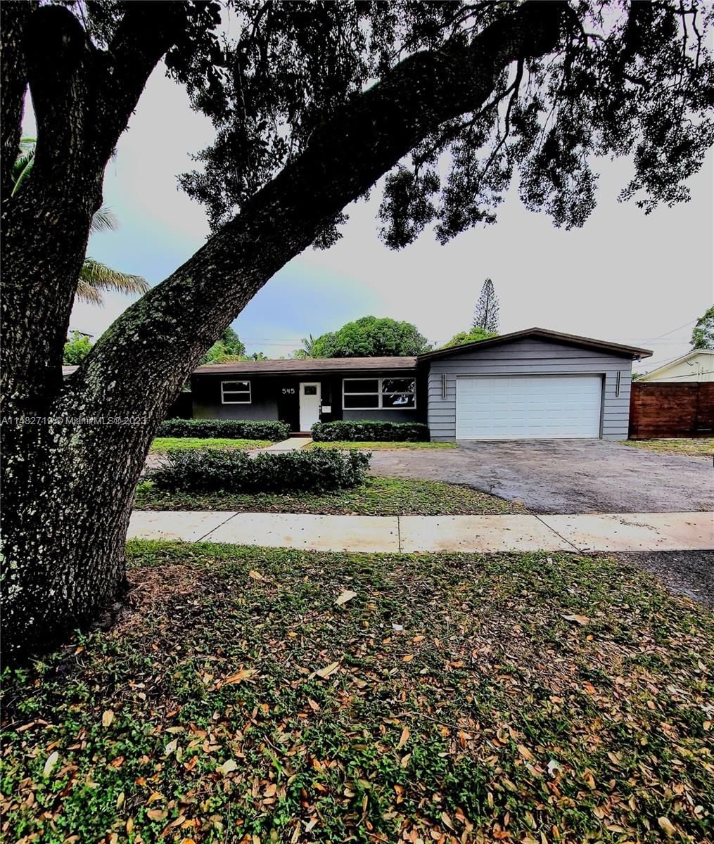 Real estate property located at 545 46th Ave, Broward County, BREEZESWEPT PARK ESTATES, Plantation, FL