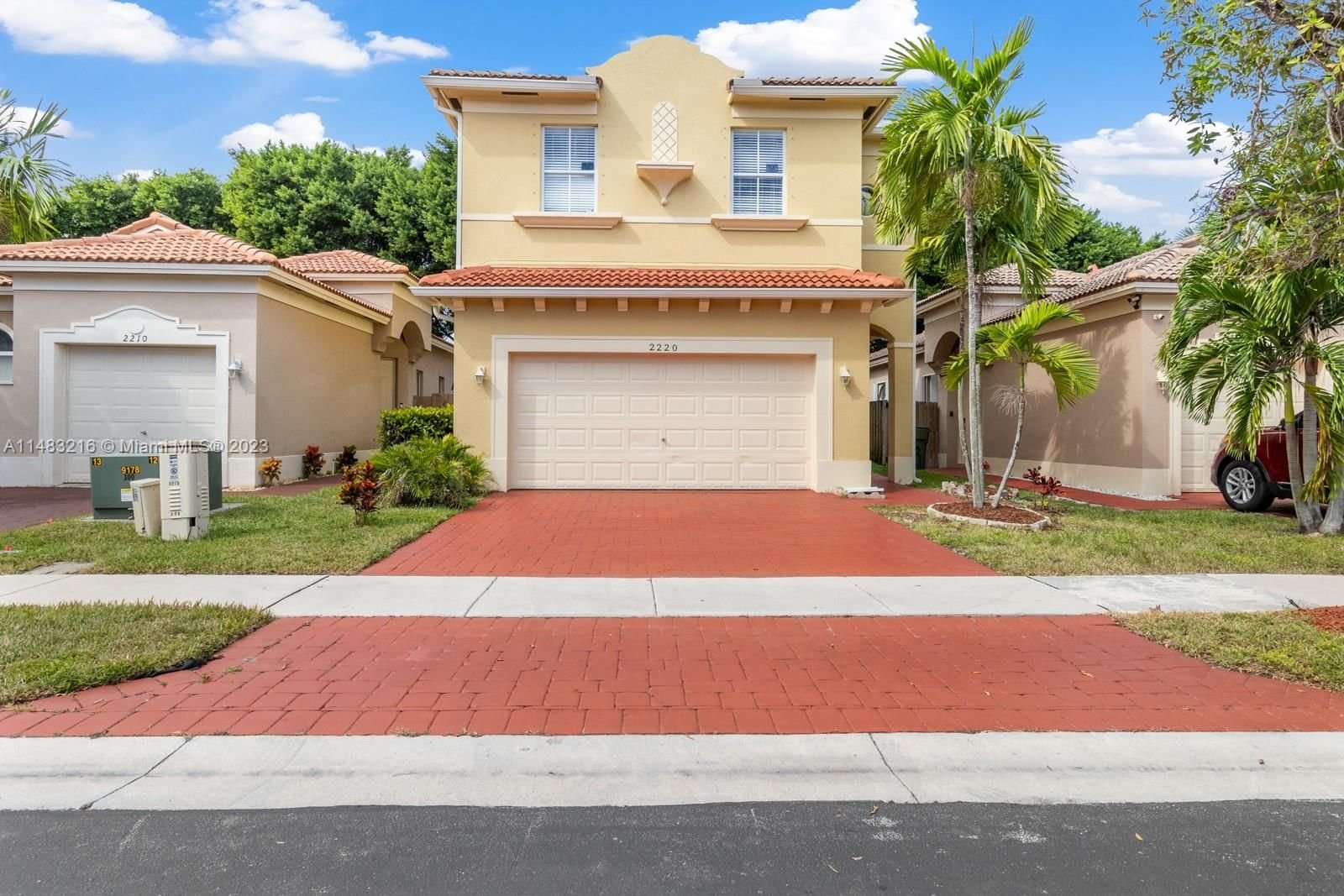 Real estate property located at 2220 37th Ter, Miami-Dade County, PORTOFINO BAY, Homestead, FL