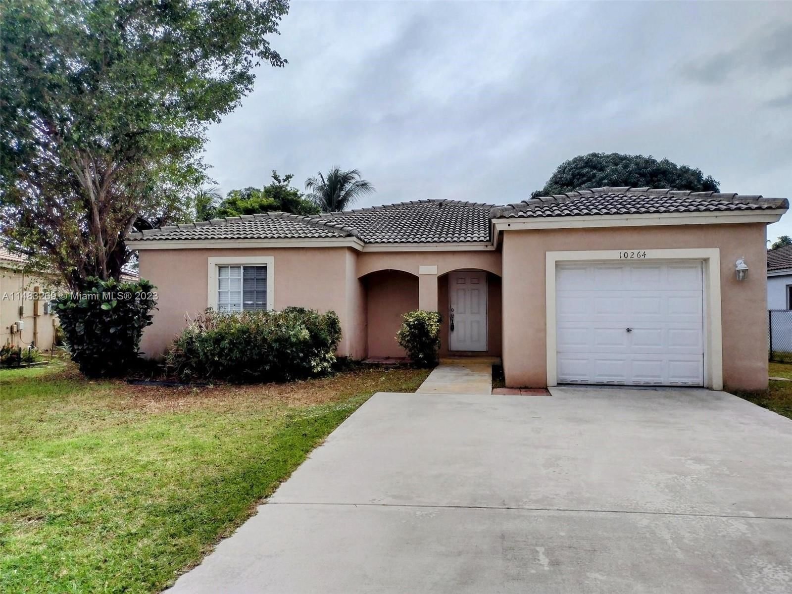 Real estate property located at 10264 24th St, Broward County, CENTEX-REPLAT OF A PORTIO, Miramar, FL