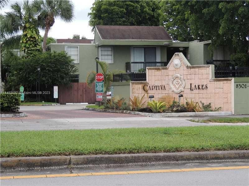 Real estate property located at 8309 142 AV H-105, Miami-Dade County, CAPTIVA LAKES VILLAS COND, Miami, FL