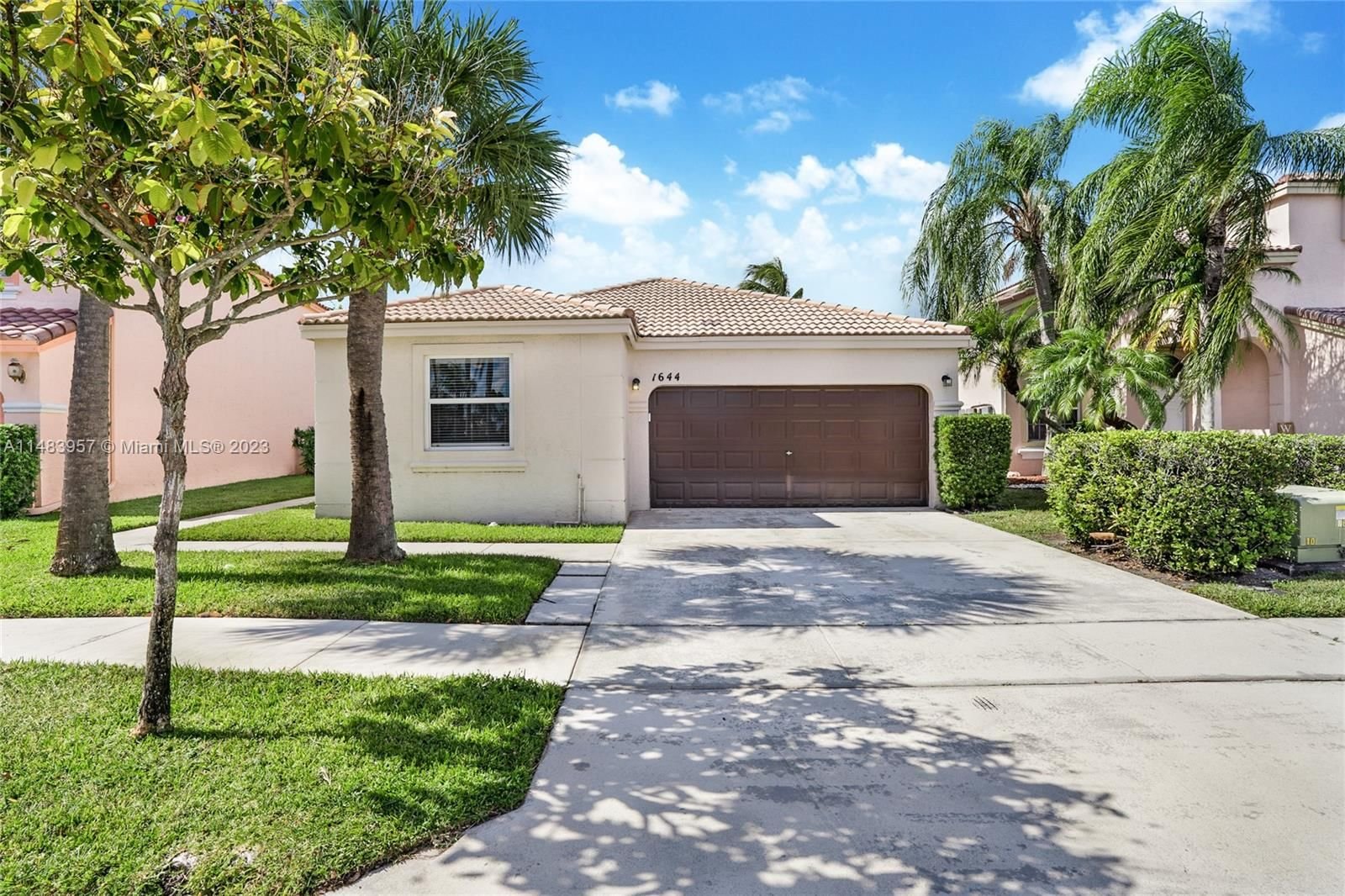 Real estate property located at 1644 158th Ln, Broward County, TOWNGATE, Pembroke Pines, FL