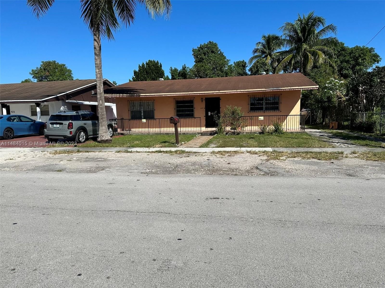 Real estate property located at 543 61st St, Miami-Dade County, GRATIGNY HEIGHTS REV, Hialeah, FL