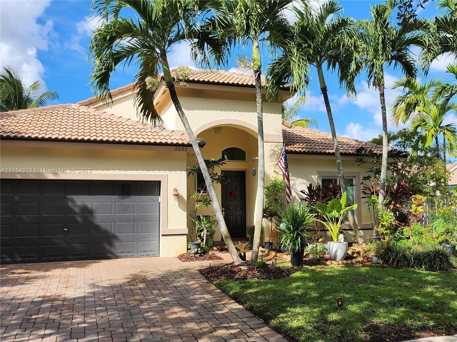 Real estate property located at 2600 194th Ter, Broward County, SUNSET LAKES PLAT TWO, Miramar, FL
