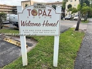 Real estate property located at 3990 42nd Ave #302, Broward County, TOPAZ SOUTH CONDO, Lauderdale Lakes, FL