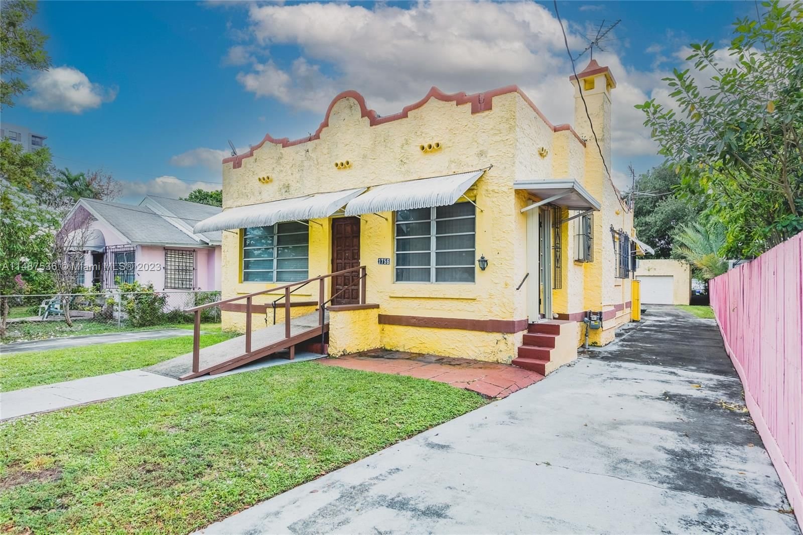 Real estate property located at 1756 16th St, Miami-Dade County, KENWOOD SUB, Miami, FL