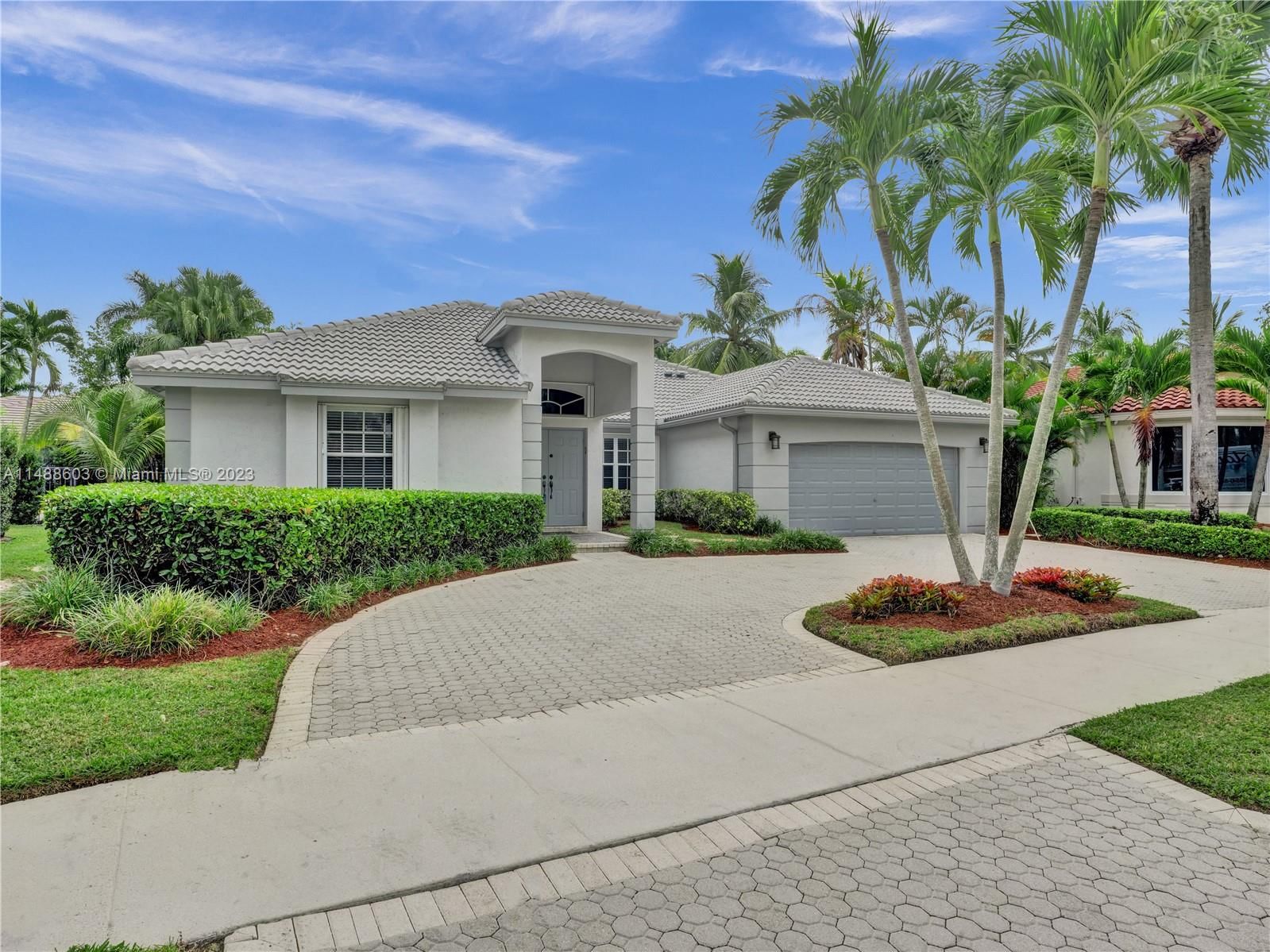 Real estate property located at 2587 Jardin Court, Broward County, Weston, FL