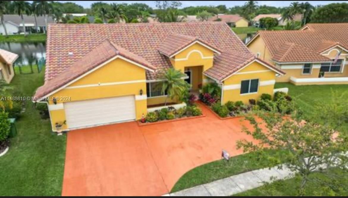 Real estate property located at 1031 162nd Ave, Broward County, WESTFORK I PLAT, Pembroke Pines, FL