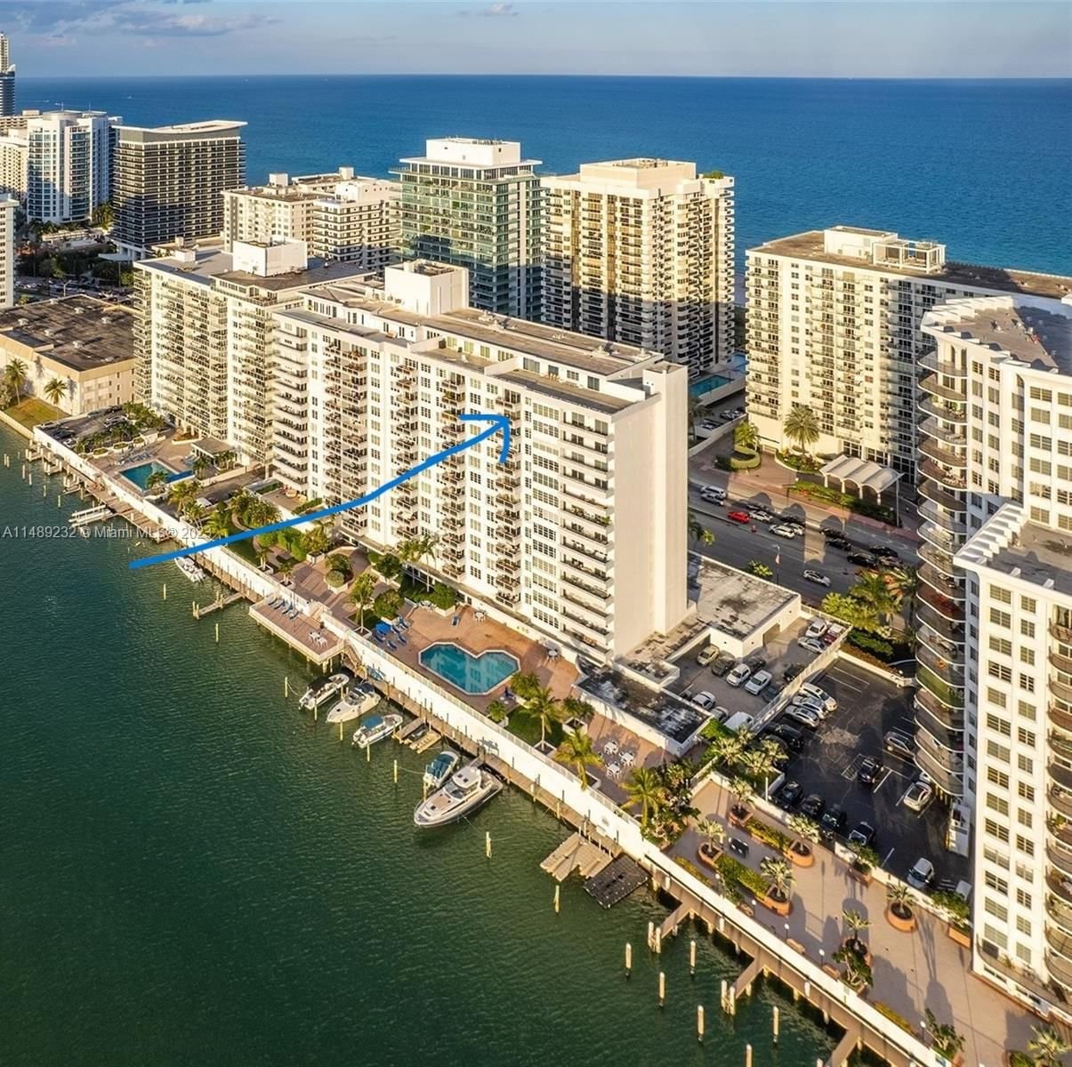 Real estate property located at 5700 Collins Ave #12G, Miami-Dade County, Miami Beach, FL