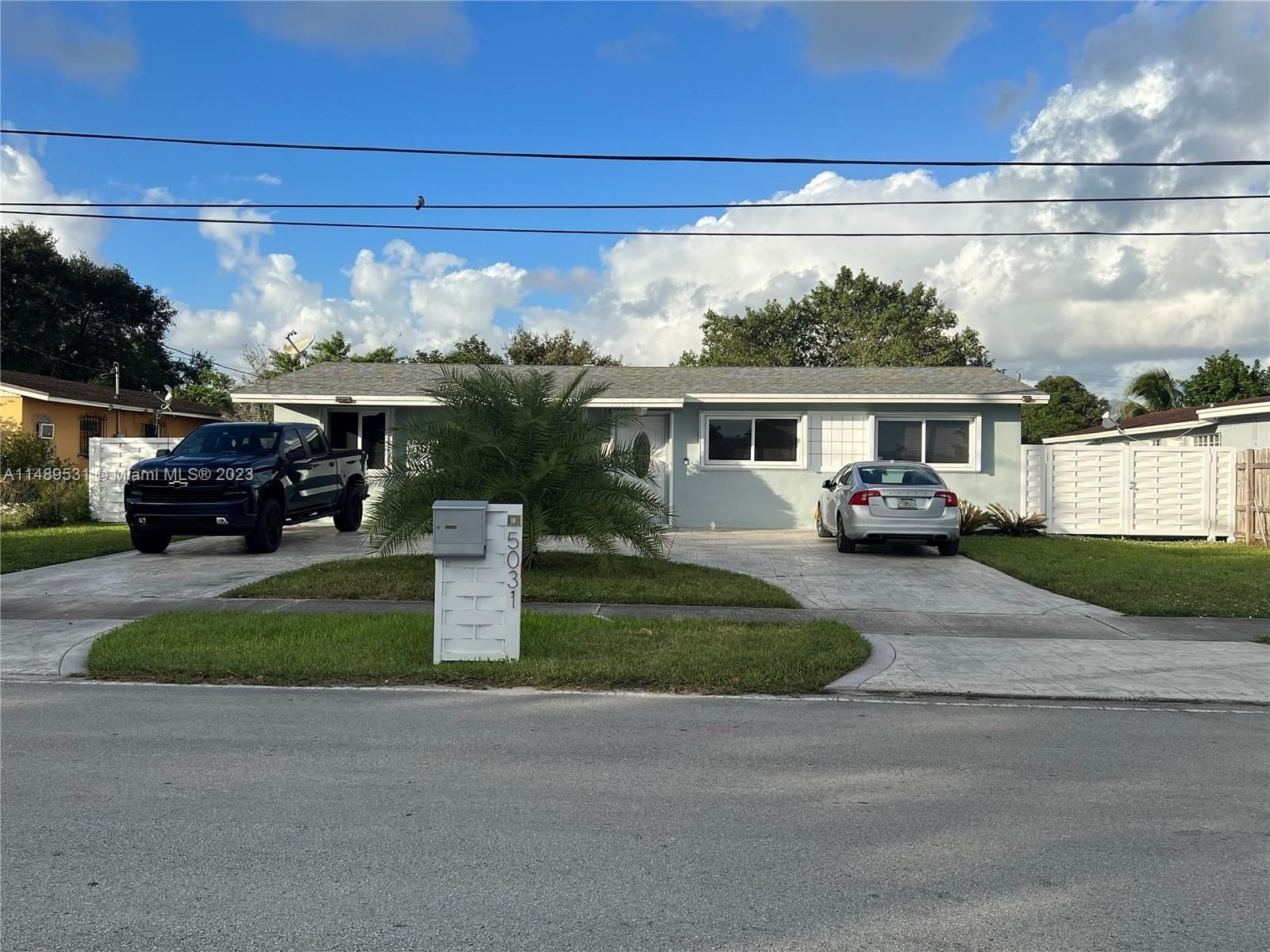 Real estate property located at 5031 177th St, Miami-Dade County, CAROL CITY 3RD ADDN, Miami Gardens, FL