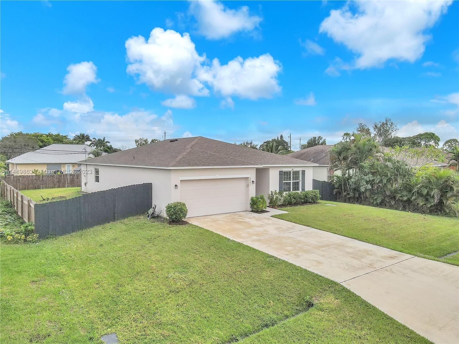 Real estate property located at 2001 Monterrey Ln, St Lucie County, PORT ST LUCIE SECTION 9, Port St. Lucie, FL