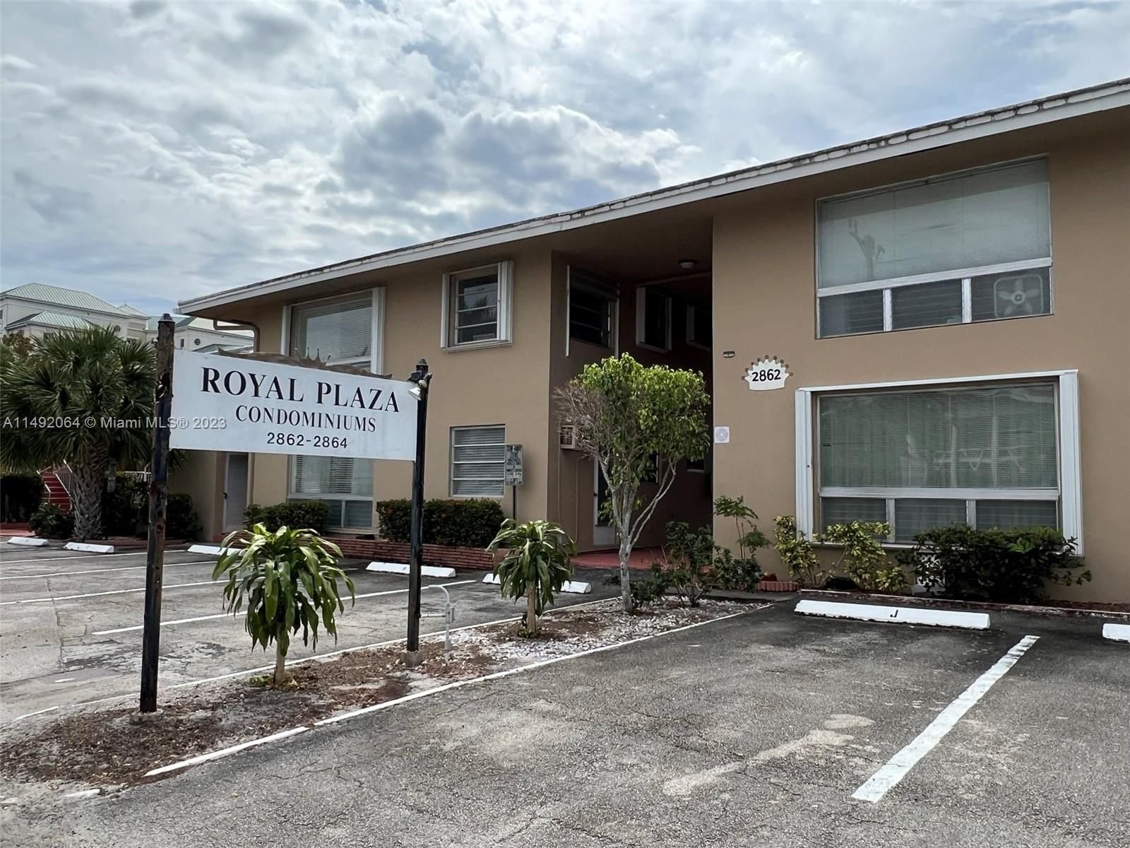 Real estate property located at 2862 32nd St #9, Broward County, ROYAL PLAZA CONDO, Fort Lauderdale, FL