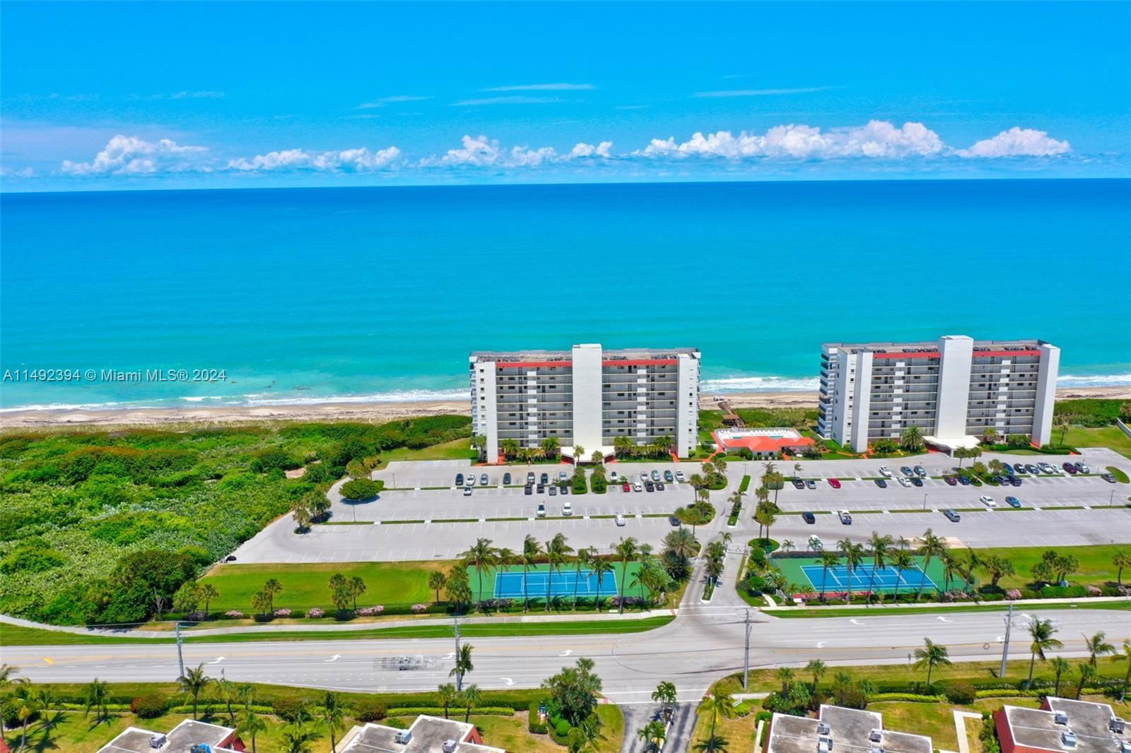 Real estate property located at 9400 Ocean Dr #106B, St Lucie County, OCEAN TOWERS CONDOMINIUM, Jensen Beach, FL