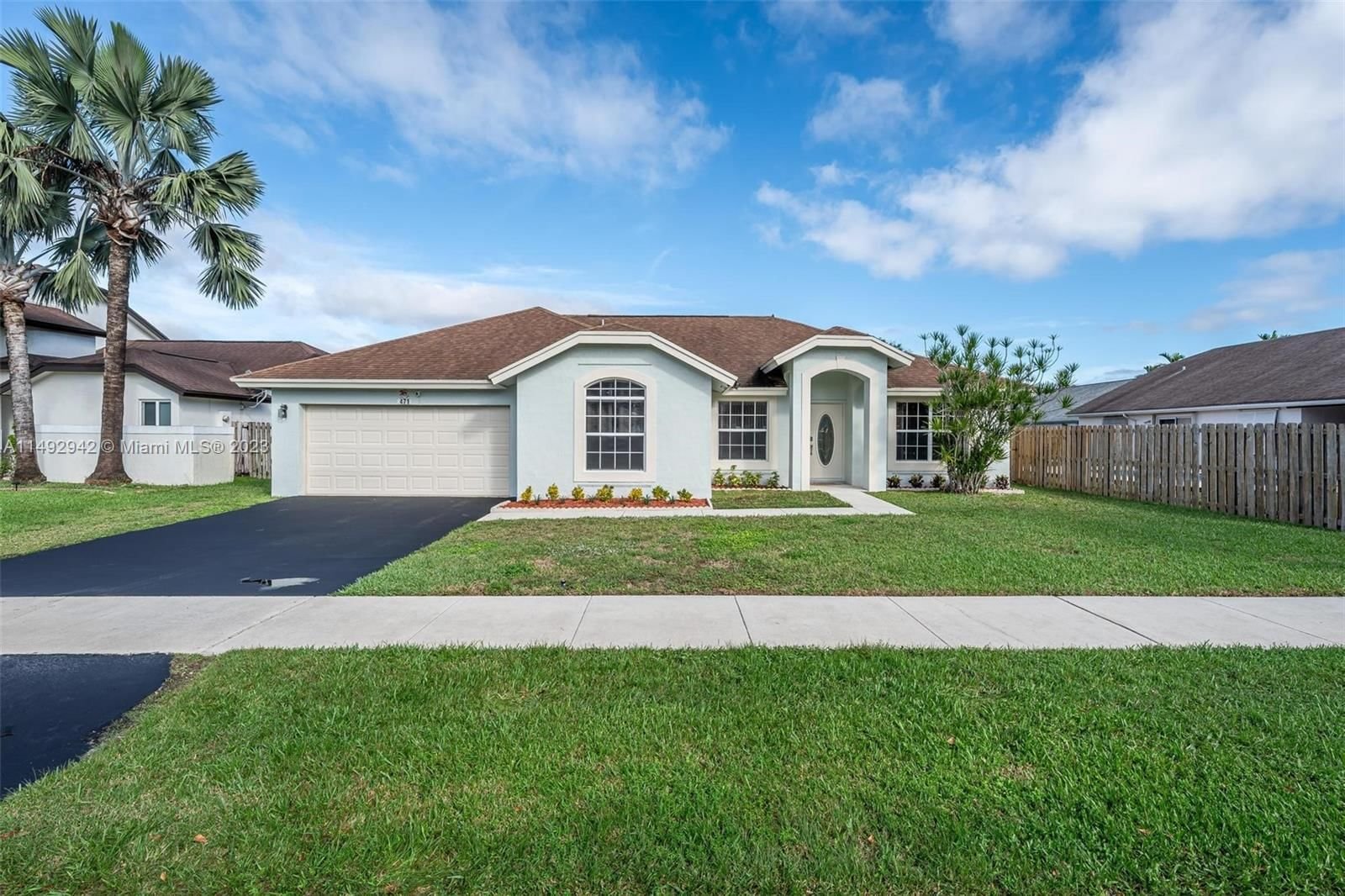 Real estate property located at 471 Barbri Ln, Broward County, New Providence East, Davie, FL