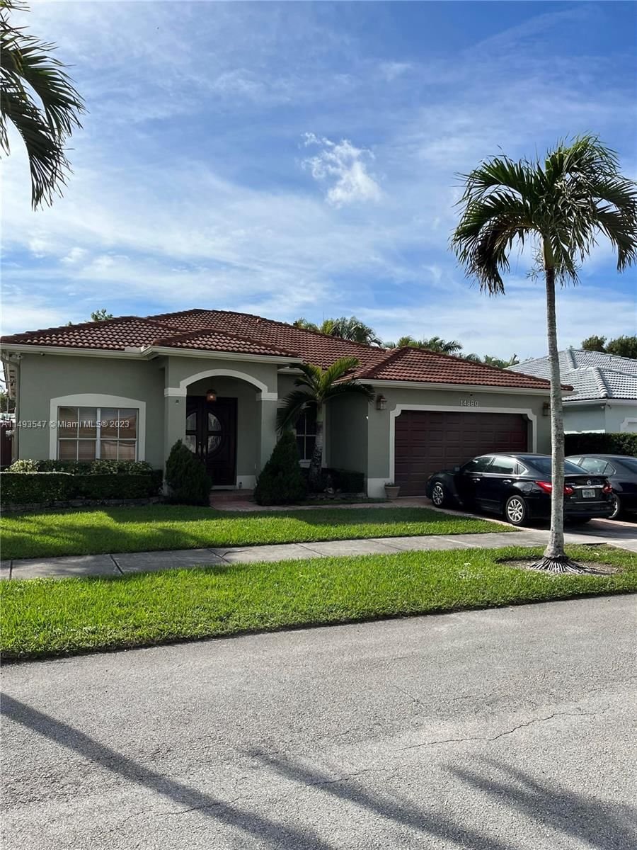 Real estate property located at 14880 32nd St, Miami-Dade County, MIRACLE WEST SUB, Miami, FL