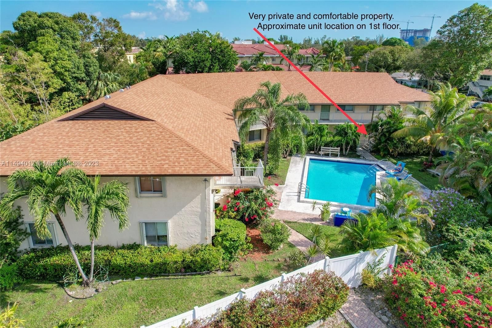 Real estate property located at 1250 Miami Rd #6, Broward County, BAMBOO VILLAS CONDO, Fort Lauderdale, FL